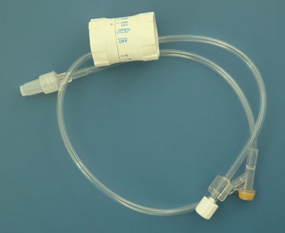 IV Flow Regulator with Extension Tube