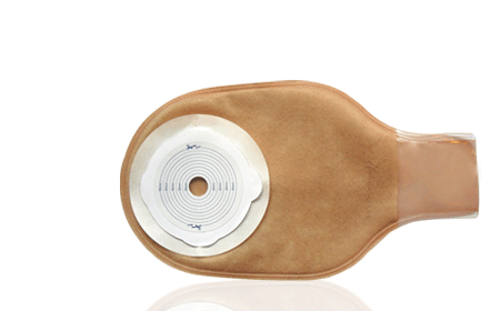 One-piece Open Ostomy Bag (Hydrocolloid Adhesive With Spunlace Non-woven Border)